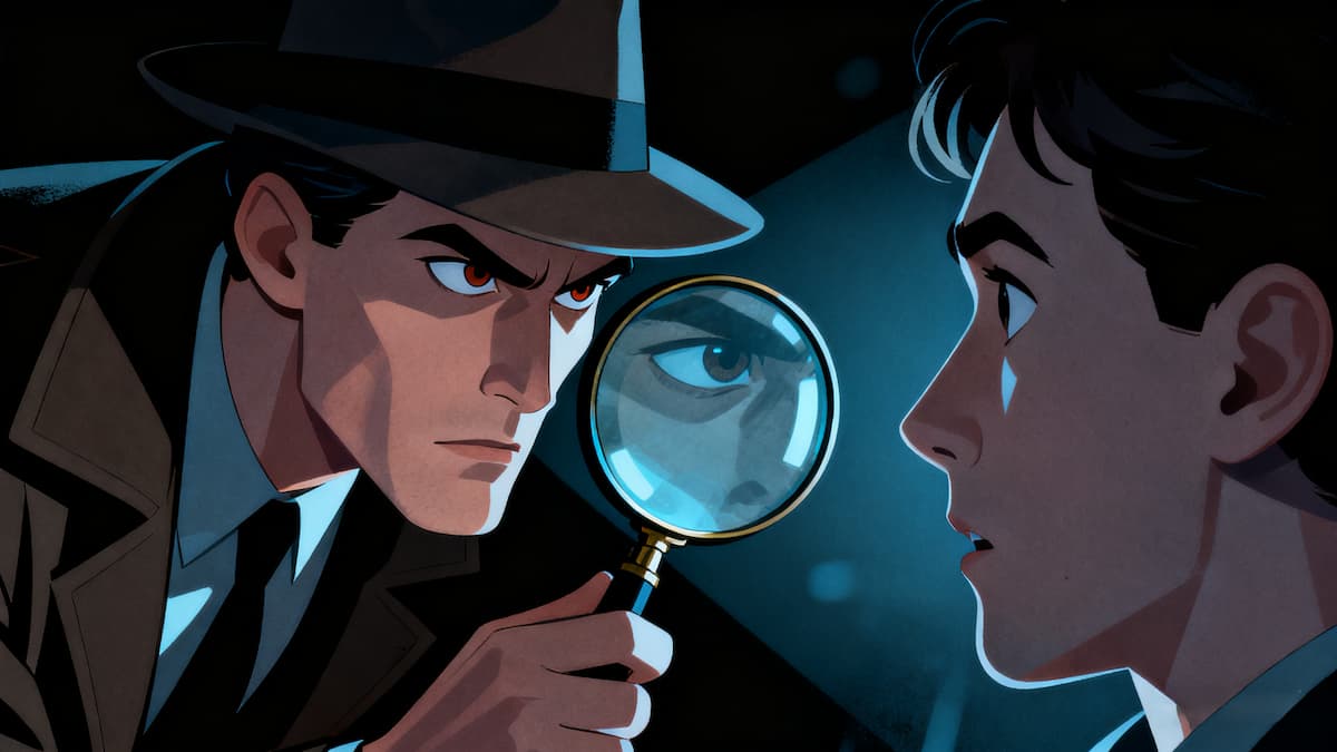 A group of people trying to solve a mystery, fitting for Situation Puzzles.